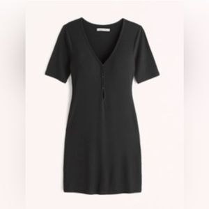 Abercrombie Triple Keyhole Knit Mini Dress